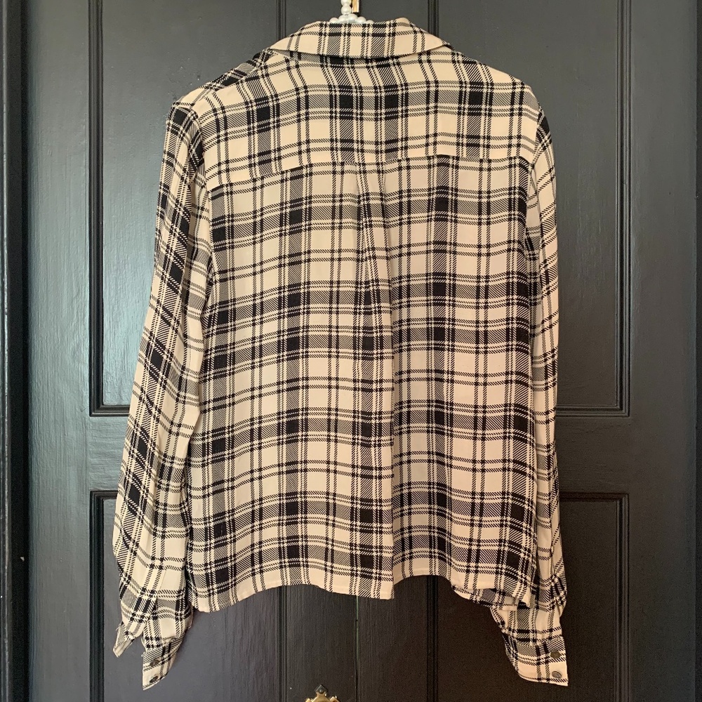 Haute Hippie Plaid Shirt - Picture 2 of 4